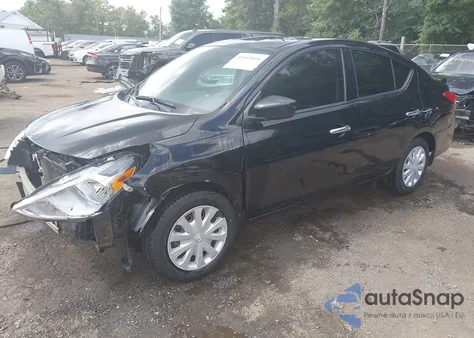 2018 Nissan Versa 1.6 Sv z USA, uszkodzony, nr VIN 3N1CN7AP4JL861885